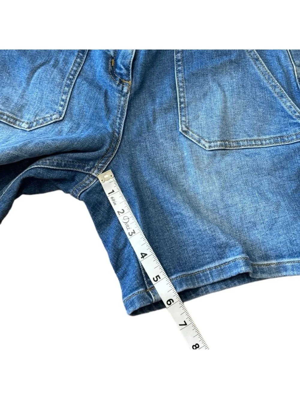 Boden The Karin Denim Short Blue Bohemian Casual Summer Everyday Women’s Size 4